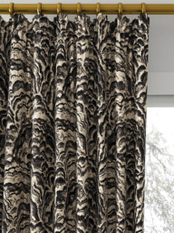 Clarke & Clarke Lumino Made to Measure Curtains or Roman Blind, Noir - thumbnail 2