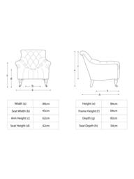 Tetrad Skittle Armchair - thumbnail 5