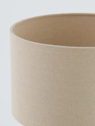 John Lewis Frame Table Lamp, Black/Brass - thumbnail 4