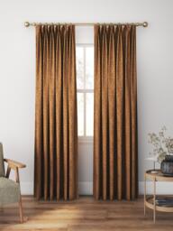 William Morris At Home Acorn Made to Measure Curtains or Roman Blind, Russet - thumbnail 5
