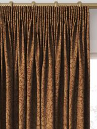 William Morris At Home Acorn Made to Measure Curtains or Roman Blind, Russet - thumbnail 2