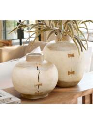 Pottery Barn Butterfly Joint Vase, Large, Natural - thumbnail 2