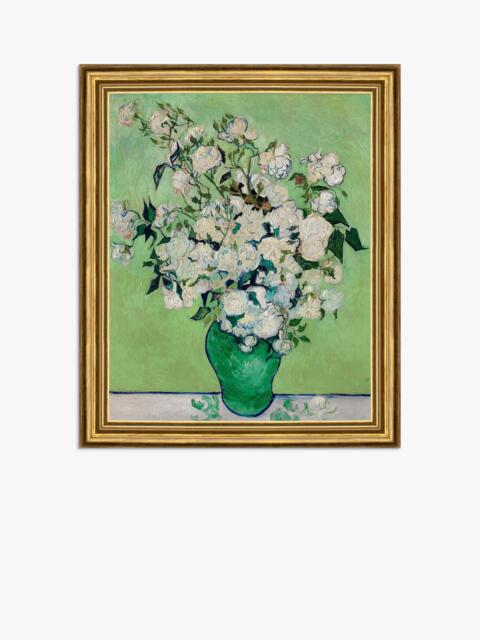 Brookpace Lascelles Vincent Van Gogh 'Roses' Framed Canvas Print, 29 x 34cm - image 1