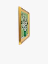 Brookpace Lascelles Vincent Van Gogh 'Roses' Framed Canvas Print, 29 x 34cm - thumbnail 3