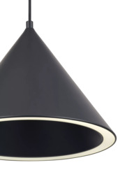 John Lewis Matteo LED Cone Pendant Ceiling Light - thumbnail 3