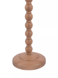 Laura Ashley Maria Wooden Floor Lamp, Natural Oak - thumbnail 3