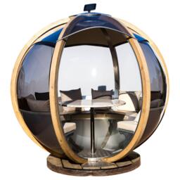 Ornate Garden 7 Seater Rotating Garden Pod & Bed Upgrade - thumbnail 1