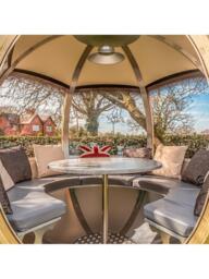 Ornate Garden 7 Seater Rotating Garden Pod & Bed Upgrade - thumbnail 2