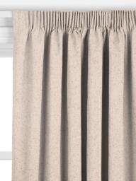 John Lewis Wool Blend Made to Measure Curtains or Roman Blind, Natural - thumbnail 2