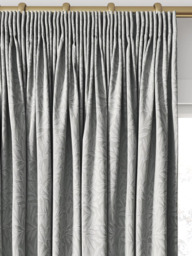 William Morris At Home Willow Woven Made to Measure Curtains or Roman Blind, Iron - thumbnail 2