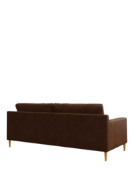 John Lewis Draper II Motion Large 3 Seater Leather Sofa, Light Leg - thumbnail 4