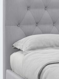 John Lewis Rue Drawer End Upholstered Bed Frame, Double - thumbnail 4