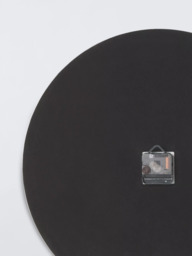 John Lewis Marble Print Analogue Wall Clock, 50cm, Navy - thumbnail 3