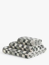 John Lewis Check Towels
