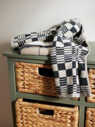John Lewis Check Towels - thumbnail 2