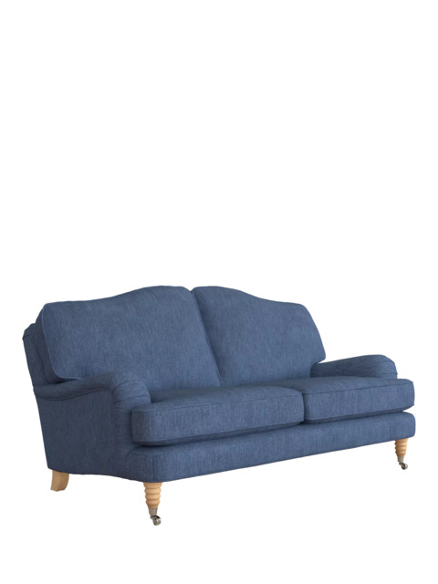 Laura Ashley Lynden Medium 2 Seater Sofa, Oak Leg - image 1