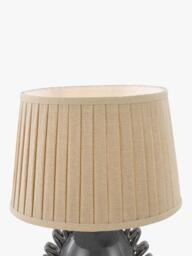 John Lewis Ruffle Ceramic Base Table Lamp, Blue - thumbnail 5