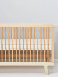 The Little Green Sheep Waterproof Cotbed Mattress Protector - thumbnail 4