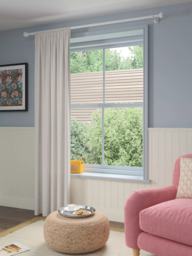 John Lewis Linen Polyester Blend Slot Top Voile Panel - thumbnail 3