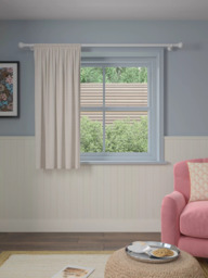 John Lewis Linen Polyester Blend Slot Top Voile Panel - thumbnail 5