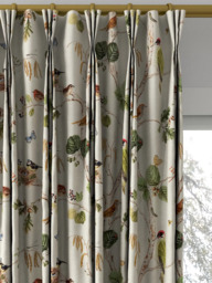 Sanderson Woodland Chorus Made to Measure Curtains or Roman Blind, Linen/Multi - thumbnail 6