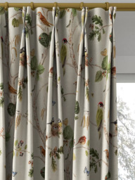 Sanderson Woodland Chorus Made to Measure Curtains or Roman Blind, Linen/Multi - thumbnail 4