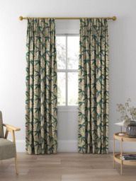 Morris & Co. Bamboo Made to Measure Curtains or Roman Blind, Thyme/Artichoke - thumbnail 5