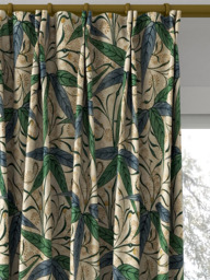 Morris & Co. Bamboo Made to Measure Curtains or Roman Blind, Thyme/Artichoke - thumbnail 4