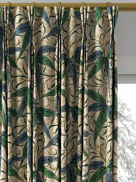 Morris & Co. Bamboo Made to Measure Curtains or Roman Blind, Thyme/Artichoke - thumbnail 6