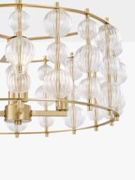 Där Yuridia Pendant Ceiling Light, Gold - thumbnail 5