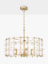Där Yuridia Pendant Ceiling Light, Gold - thumbnail 1