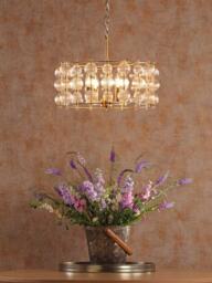 Där Yuridia Pendant Ceiling Light, Gold - thumbnail 2