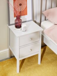 John Lewis ANYDAY Wilton 2 Drawer Bedside Cabinet - thumbnail 2