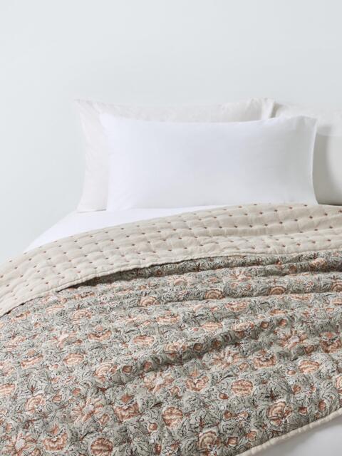 John Lewis Marigold Quilt, Grey Mid - image 1