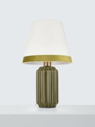 John Lewis Audrey Fluted Ceramic Table Lamp - thumbnail 3