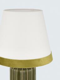 John Lewis Audrey Fluted Ceramic Table Lamp - thumbnail 4