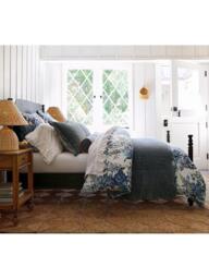 Pottery Barn Linden Bedding, Blue - thumbnail 2