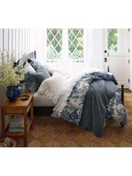 Pottery Barn Linden Bedding, Blue - thumbnail 3