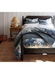 Pottery Barn Linden Bedding, Blue - thumbnail 4