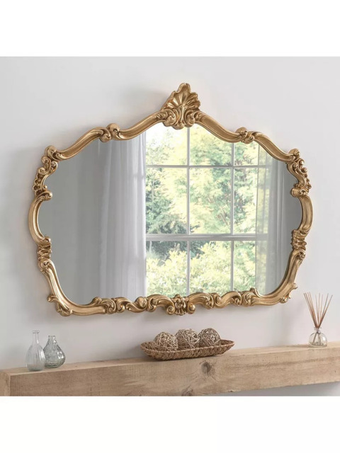 Yearn Renaissance Overmantel Wall Mirror, 81 x 122cm