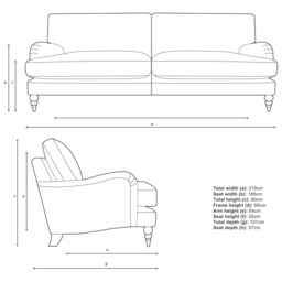 John Lewis Otley Grand 4 Seater Sofa - thumbnail 6
