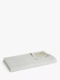 John Lewis Pencil Stripe Cotton Reversible Bedspread - thumbnail 4