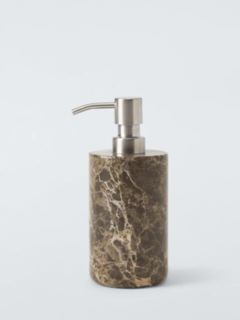 John Lewis Marble Soap Dispenser, Brown - image 1