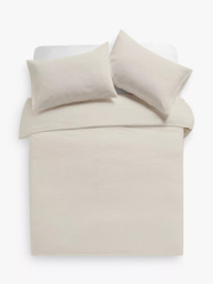 John Lewis Cotton Seersucker Duvet Cover Set - thumbnail 1