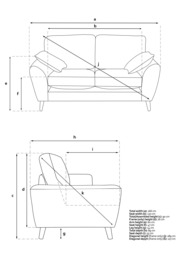 John Lewis Ambleside Small 2 Seater Sofa, Light Leg - thumbnail 2