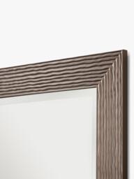 Yearn Fluted Rectangular Frame Wall Mirror, Bronze - thumbnail 3