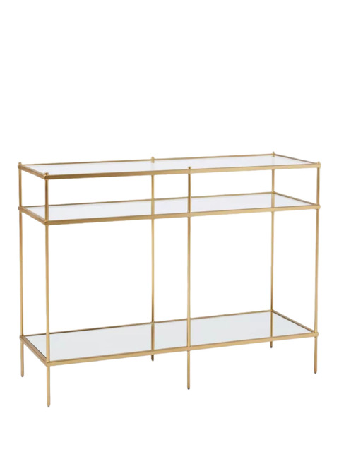 west elm Terrace Console Table, Antique Brass - image 1