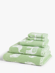 John Lewis Elephant Safari Towels - thumbnail 1