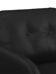 John Lewis Arlo Large 3 Seater Leather Sofa, Dark Leg - thumbnail 6