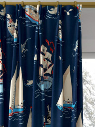 Disney Home x Sanderson Donald Duck Made to Measure Curtains or Roman Blind, Night Fishing - thumbnail 4